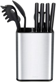 Messerblock ��� Cookit Kitchen Universal Messerhalter ohne Messer, Edelstahl Utensilienhalter, platzsparend, Multifunktionsmesser Utensilien-Organizer